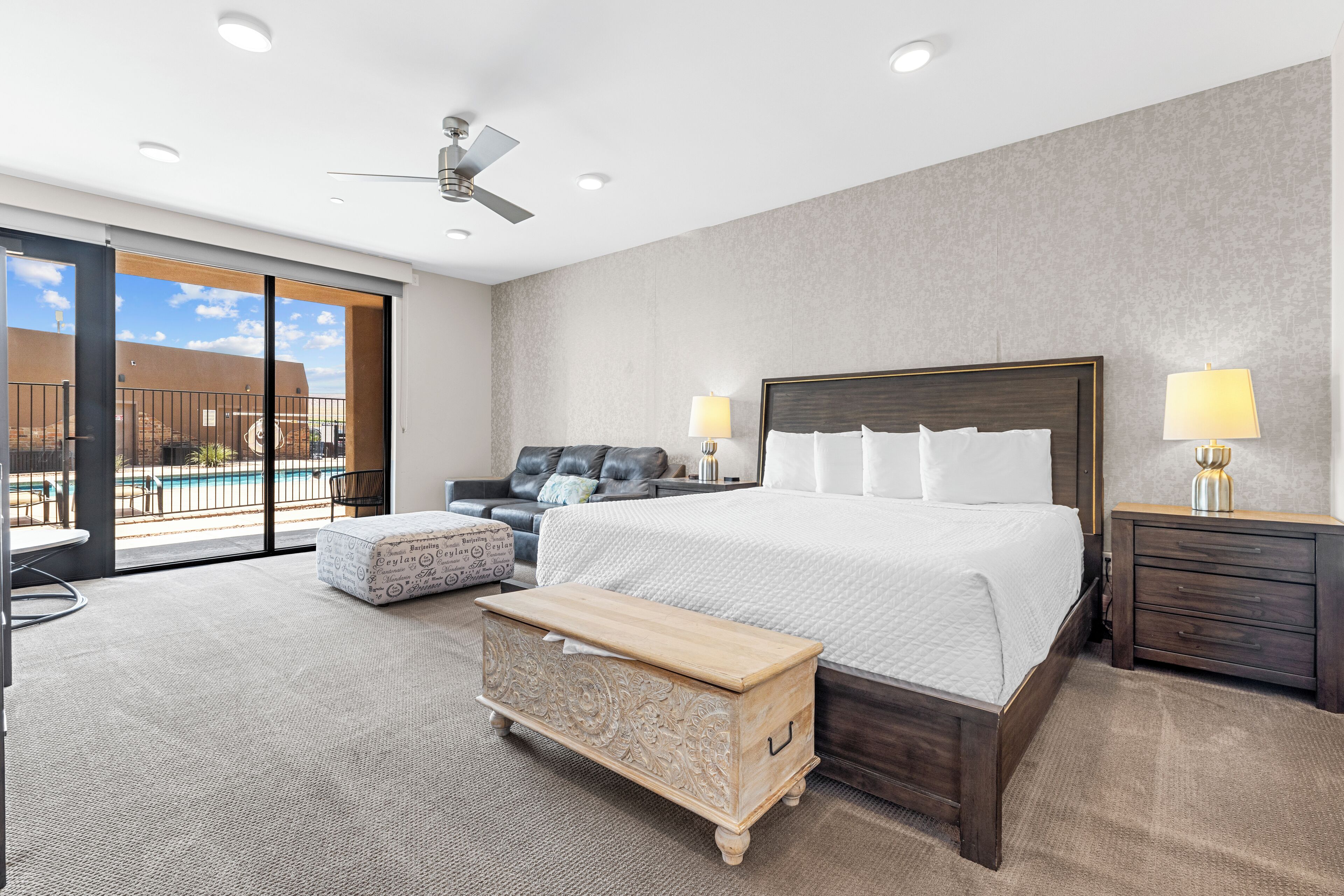 Appart'hôtel, 2 chambres, vue golf