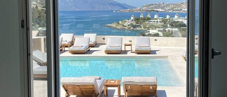 Dobbeltrom – superior, sjøutsikt | Utsikt fra rommet