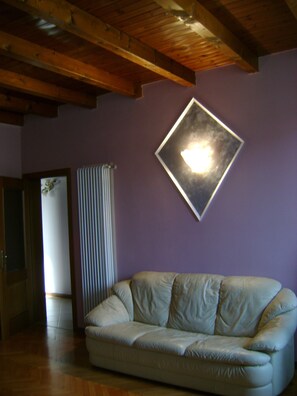 Superior Double Room | Living room | Flat-screen TV