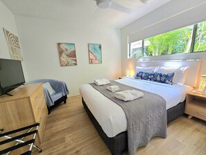 1 habitación, ropa de cama de alta calidad y colchones con pillow-top 