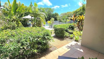 Superior Apartment, 1 Bedroom, Non Smoking, Pool View | Terrace/patio