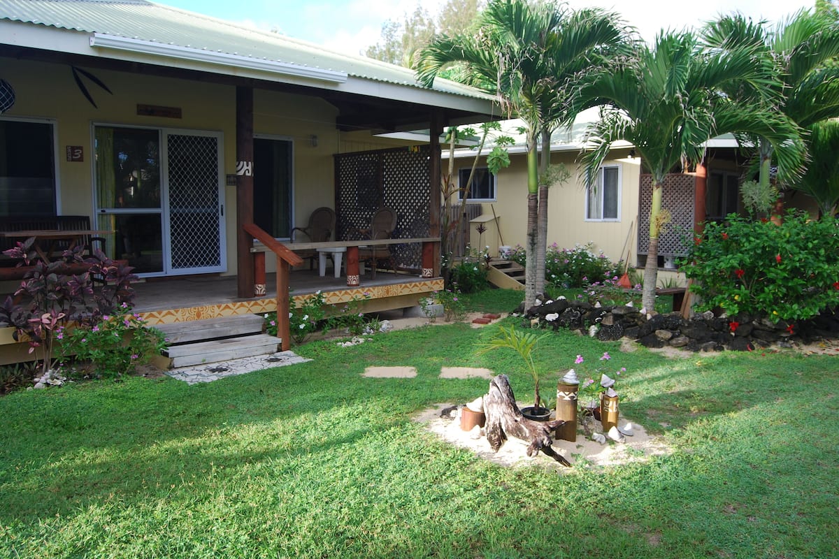 Bungalow, côté jardin | 1 chambre, literie de qualité supérieure