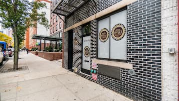 Voorkant van accommodatie