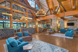 Sala de estar en el lobby