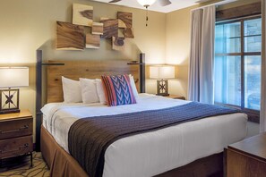 Pillow-top beds, in-room safe, blackout curtains, iron/ironing board