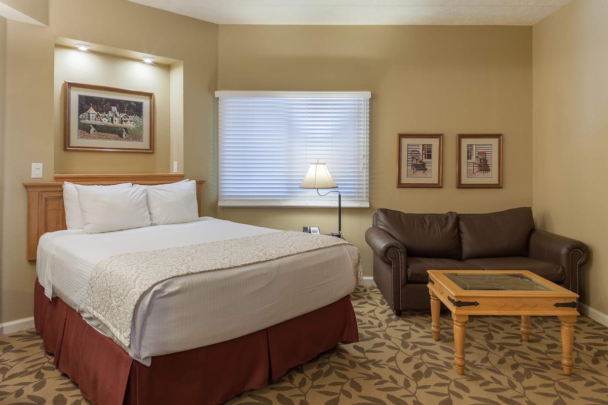 Pillow-top beds, in-room safe, blackout curtains, iron/ironing board