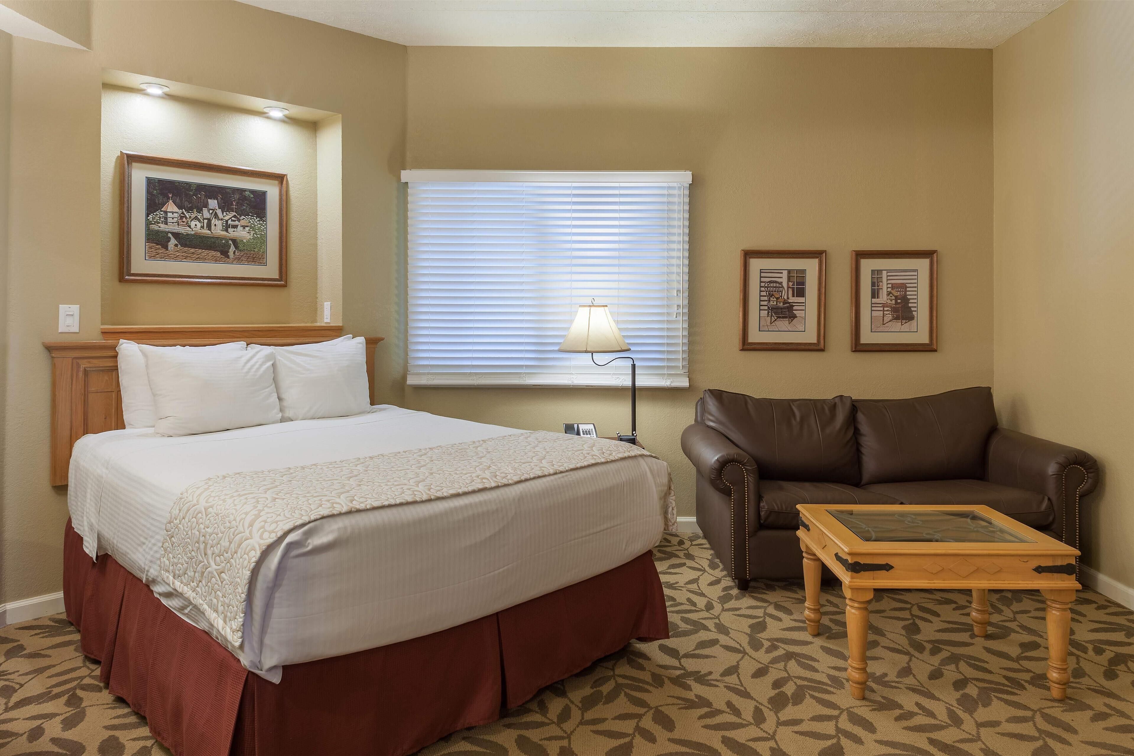 Pillowtop beds, in-room safe, blackout drapes, iron/ironing board