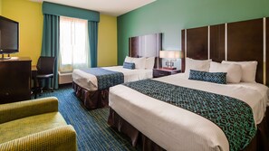 Pillowtop beds, in-room safe, desk, laptop workspace - Best Western Plus Carrizo Springs Inn & Suites (Carrizo Springs)