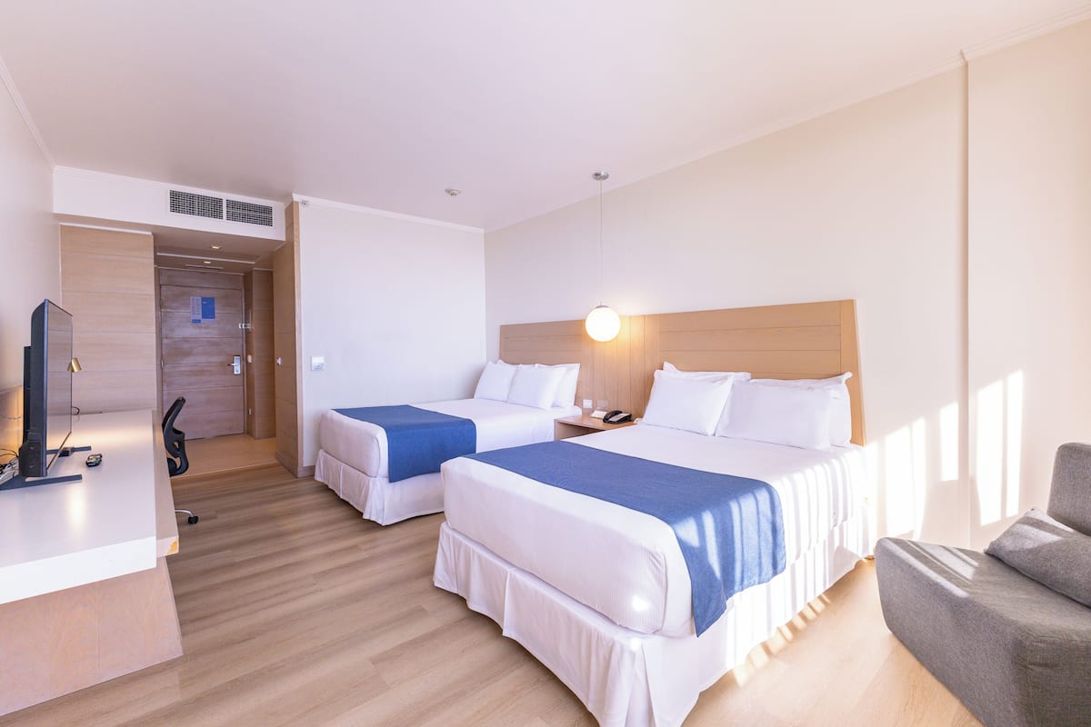 Premium bedding, down duvets, pillow-top beds, minibar