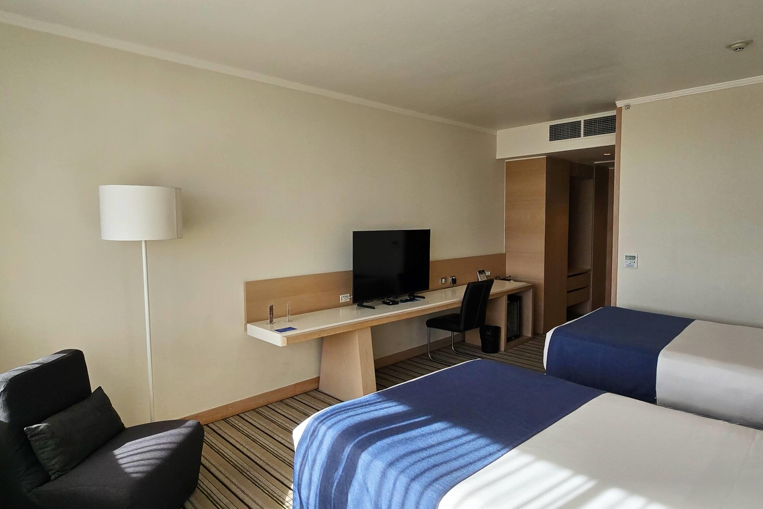 Standard Room, 2 Double Beds, Non Smoking, City View | Premium bedding, down comforters, pillowtop beds, minibar
