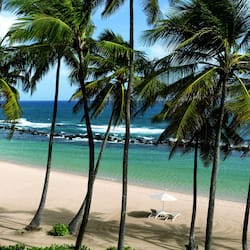 Vista a la playa o al mar