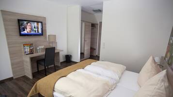 Premium bedding, in-room safe, individually decorated, desk