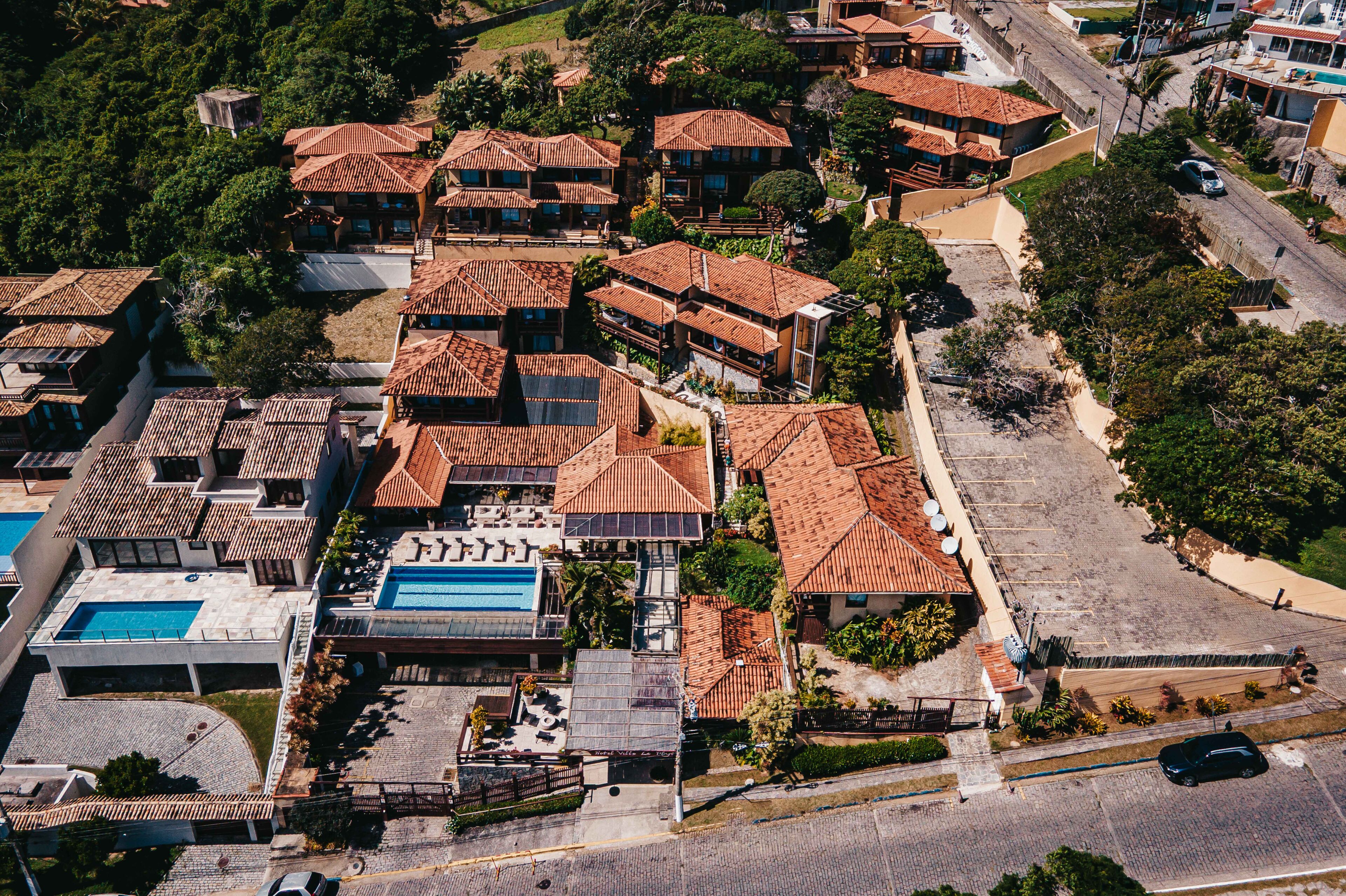 Fachada da propriedade