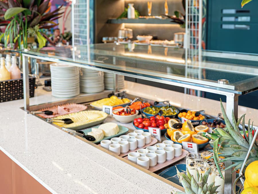 Daily buffet breakfast (COP 45000 per person)