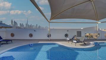 Rooftop pool