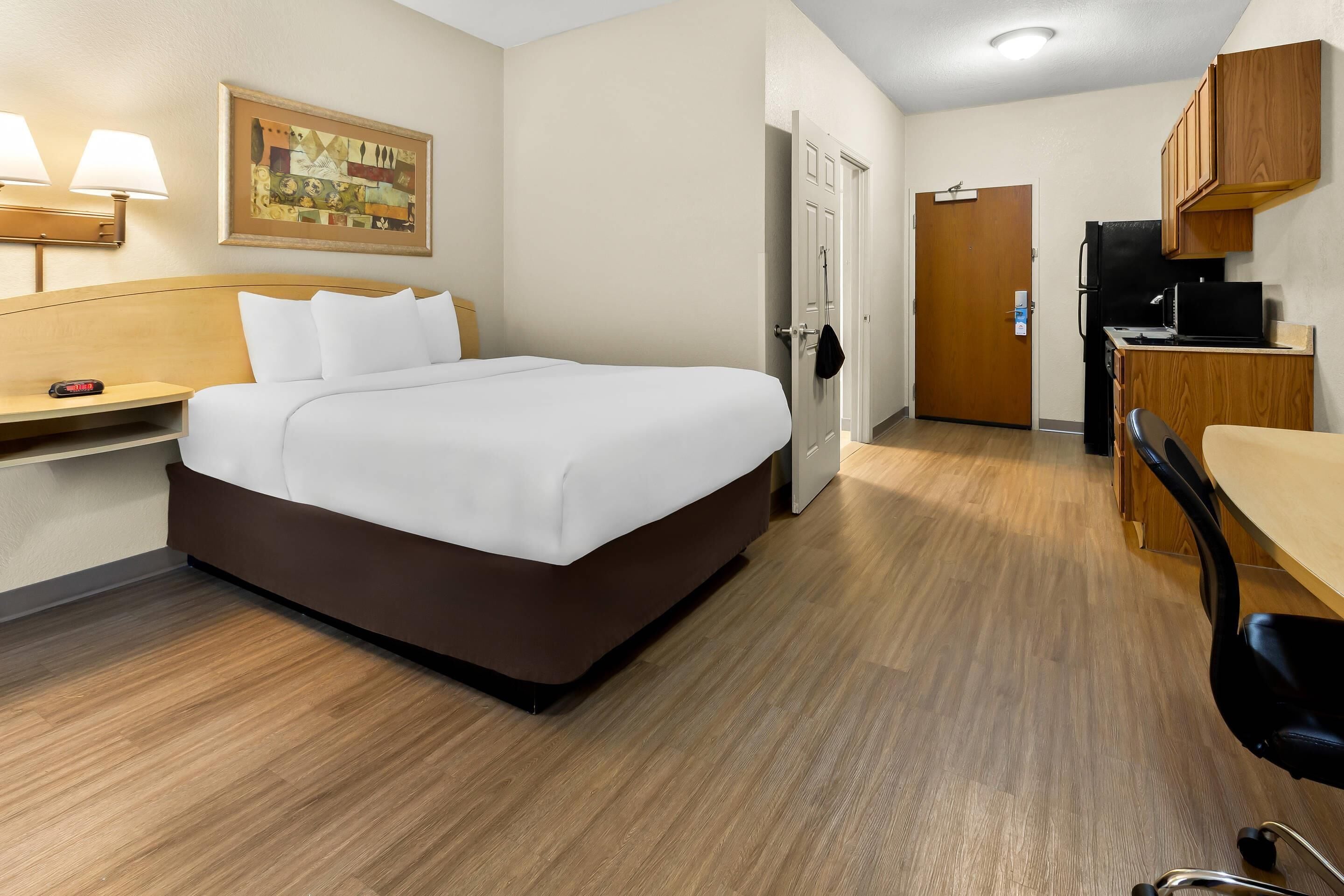 desk, blackout curtains, soundproofing, iron/ironing board