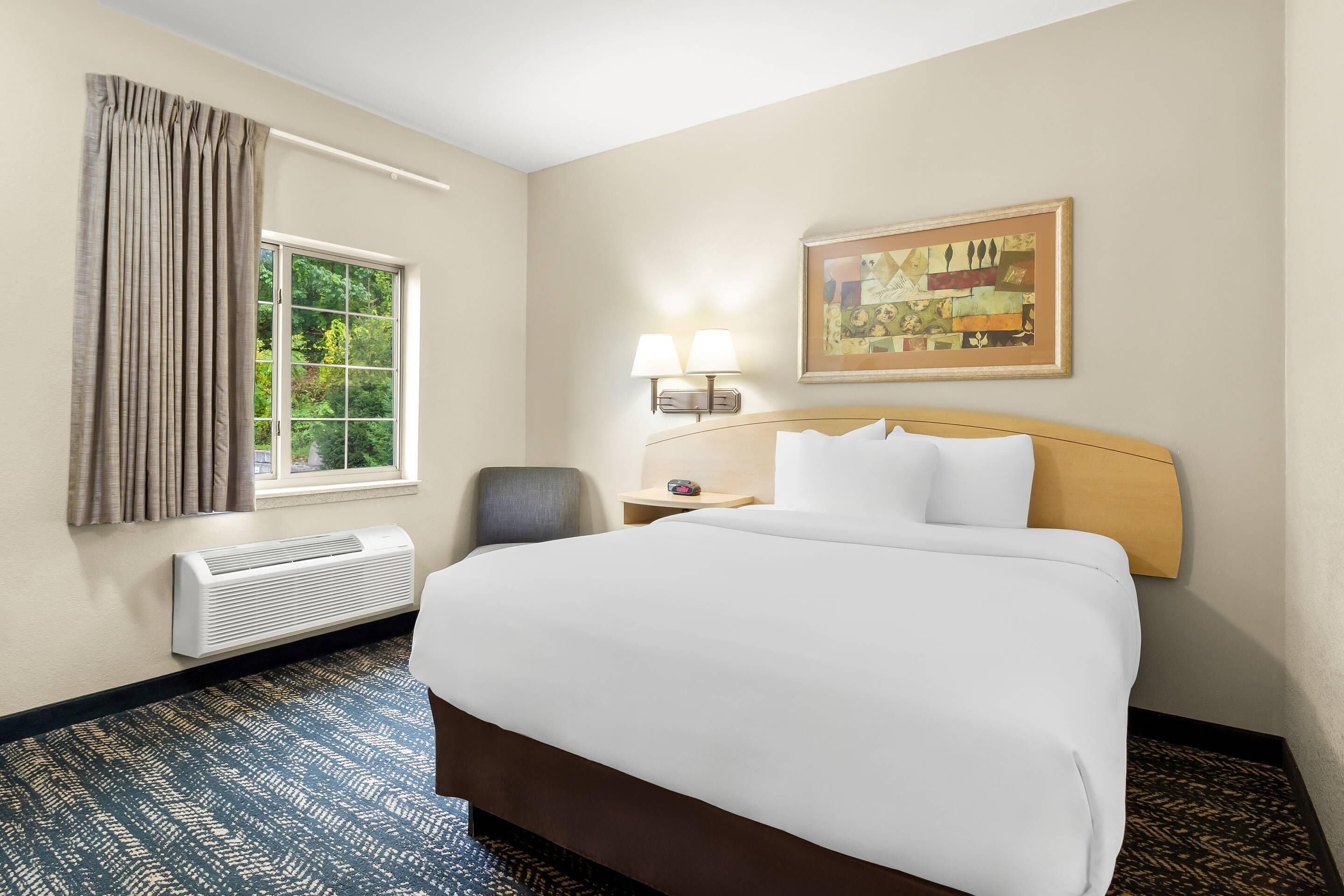 desk, blackout curtains, soundproofing, iron/ironing board