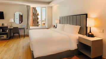 Junior Suite | In-room safe, desk, laptop workspace, iron/ironing board