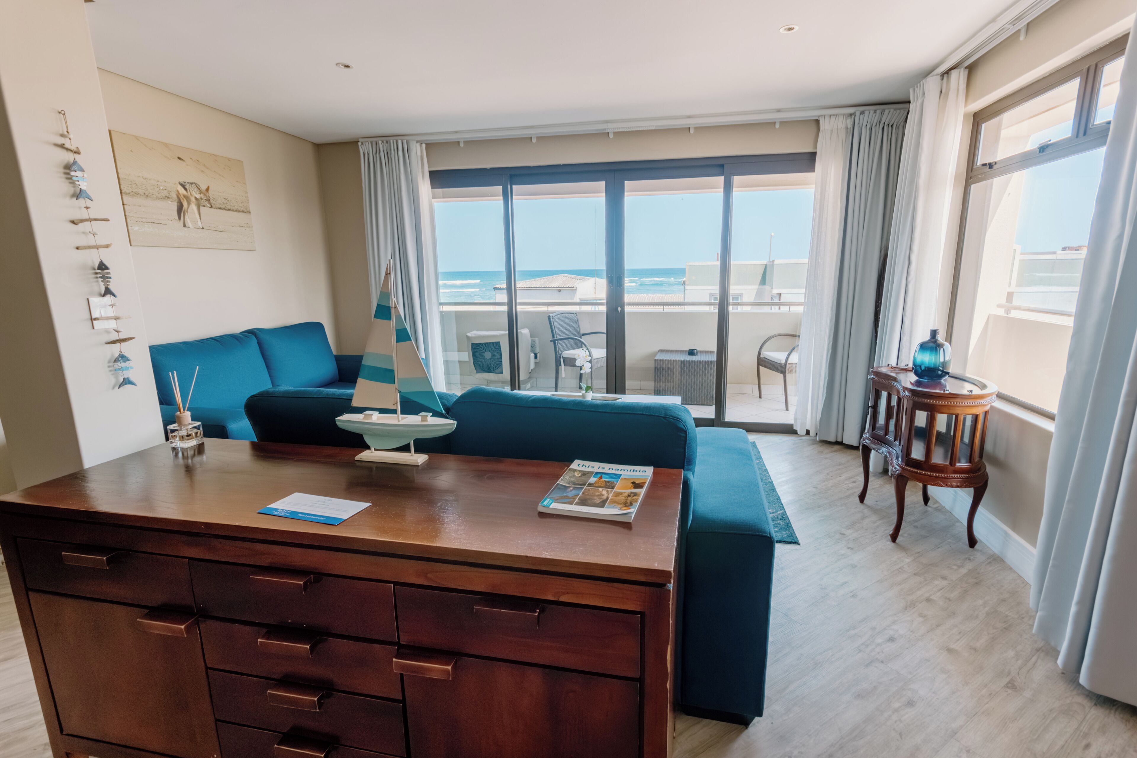 luxury apartment | living area | 27-inch flat-screen tv with satellite channels, tv