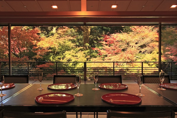 Blick von der Unterkunft