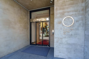 A szálláshely homlokzata