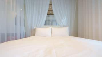 Executive tweepersoonskamer, niet-roken (Oriental) | Luxe beddengoed, donzen dekbedden, een kluis op de kamer