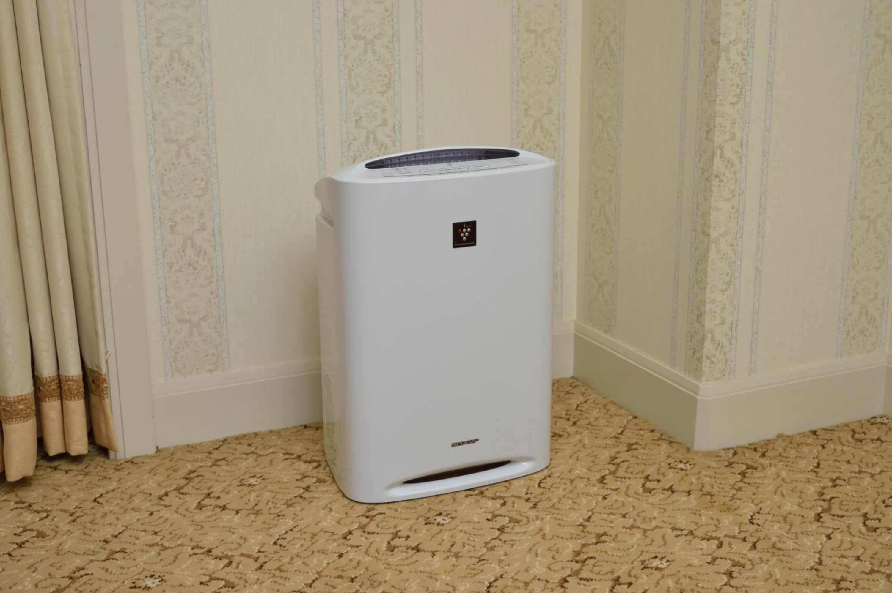 desk, blackout curtains, soundproofing, iron/ironing board