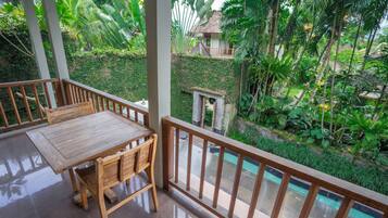 Villa, 2 chambres, piscine privée | Terrasse/Patio