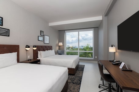 Traditional Room, 2 Double Beds | Down comforters, pillowtop beds, in-room safe, desk. Four Points by Sheraton Puntacana