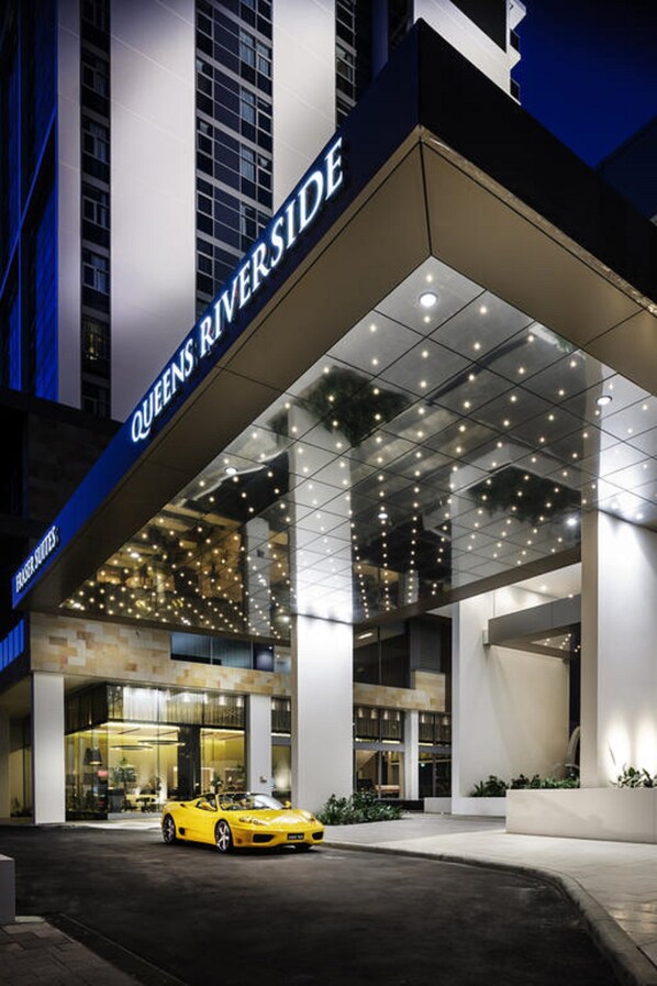 Façade de l’hébergement