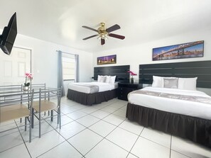 Deluxe Room, 2 Queen Beds, Non Smoking | Select Comfort beds, in-room safe, iron/ironing board, free WiFi - Hollywood Beach Blue Wave (Hollywood)