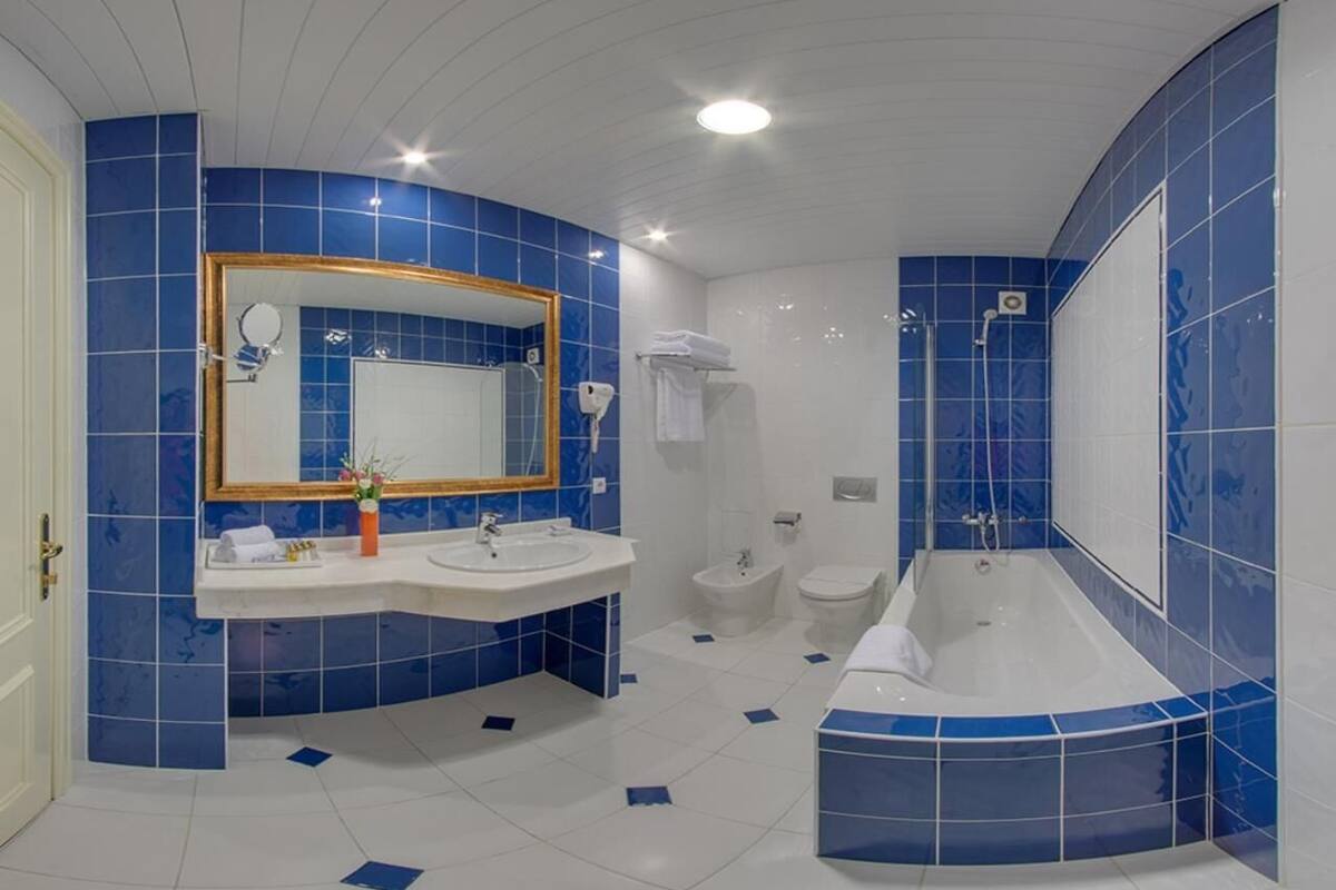 shower, free toiletries, hair dryer, slippers