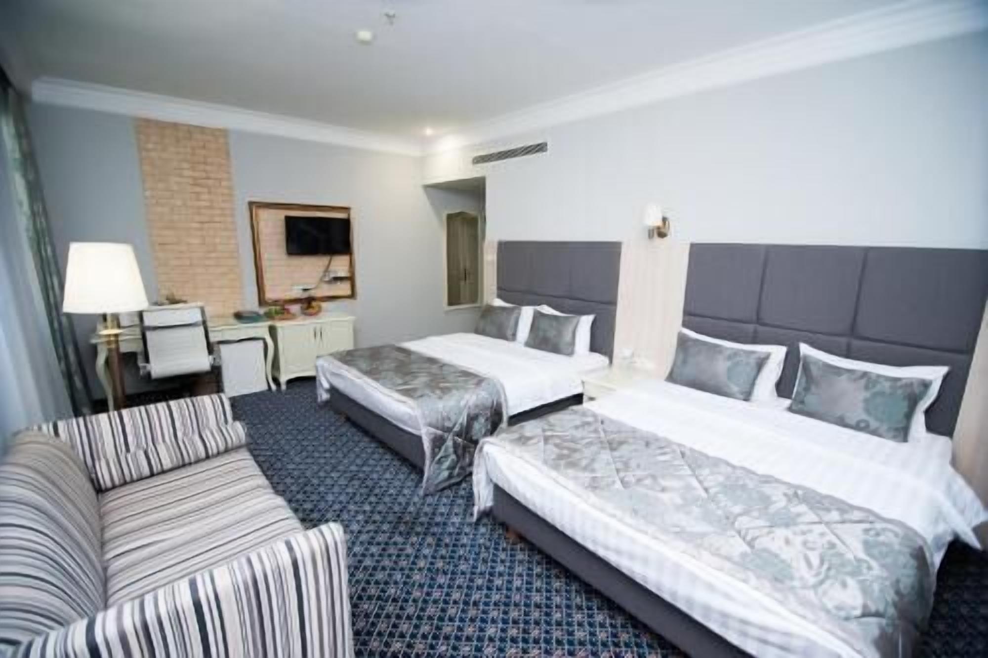 Minibar, in-room safe, desk, blackout curtains