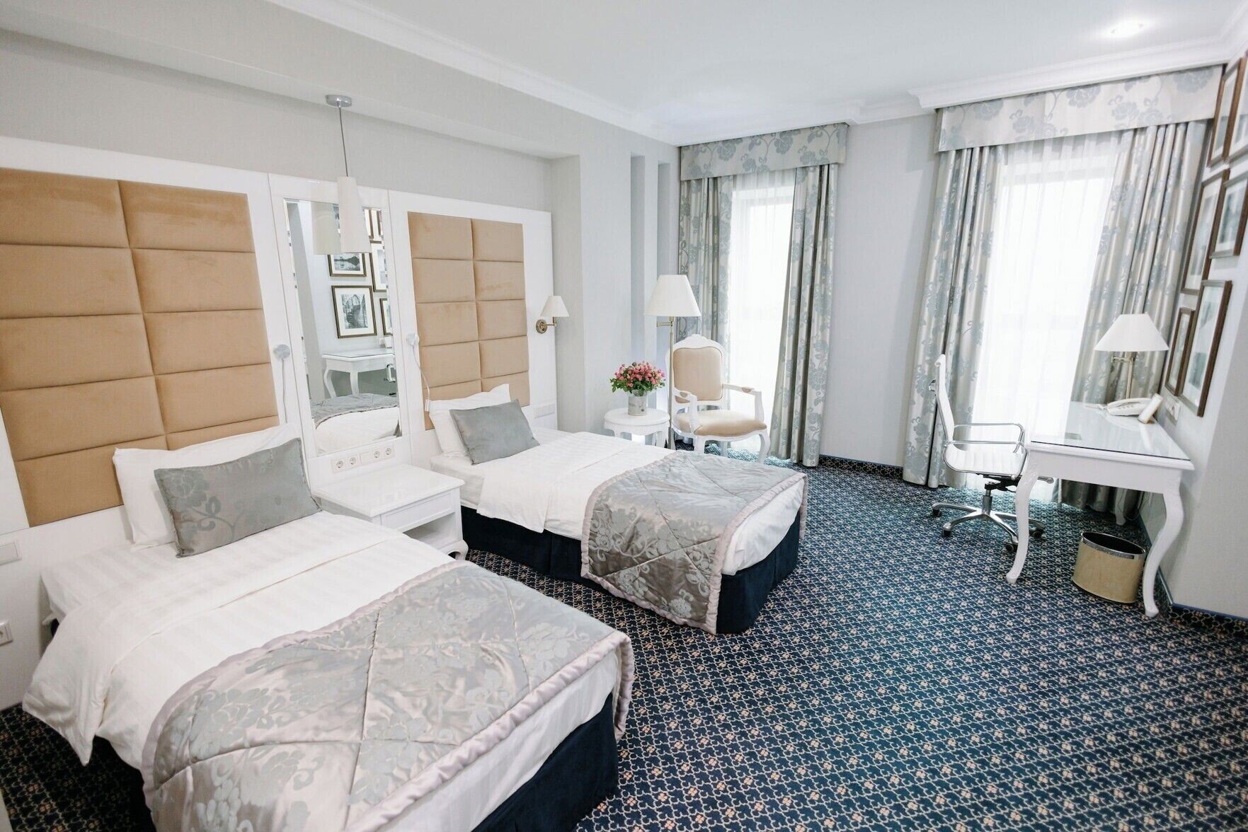 Minibar, in-room safe, desk, blackout curtains