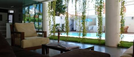 Sitzecke in der Lobby