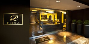 Entrada de la propiedad