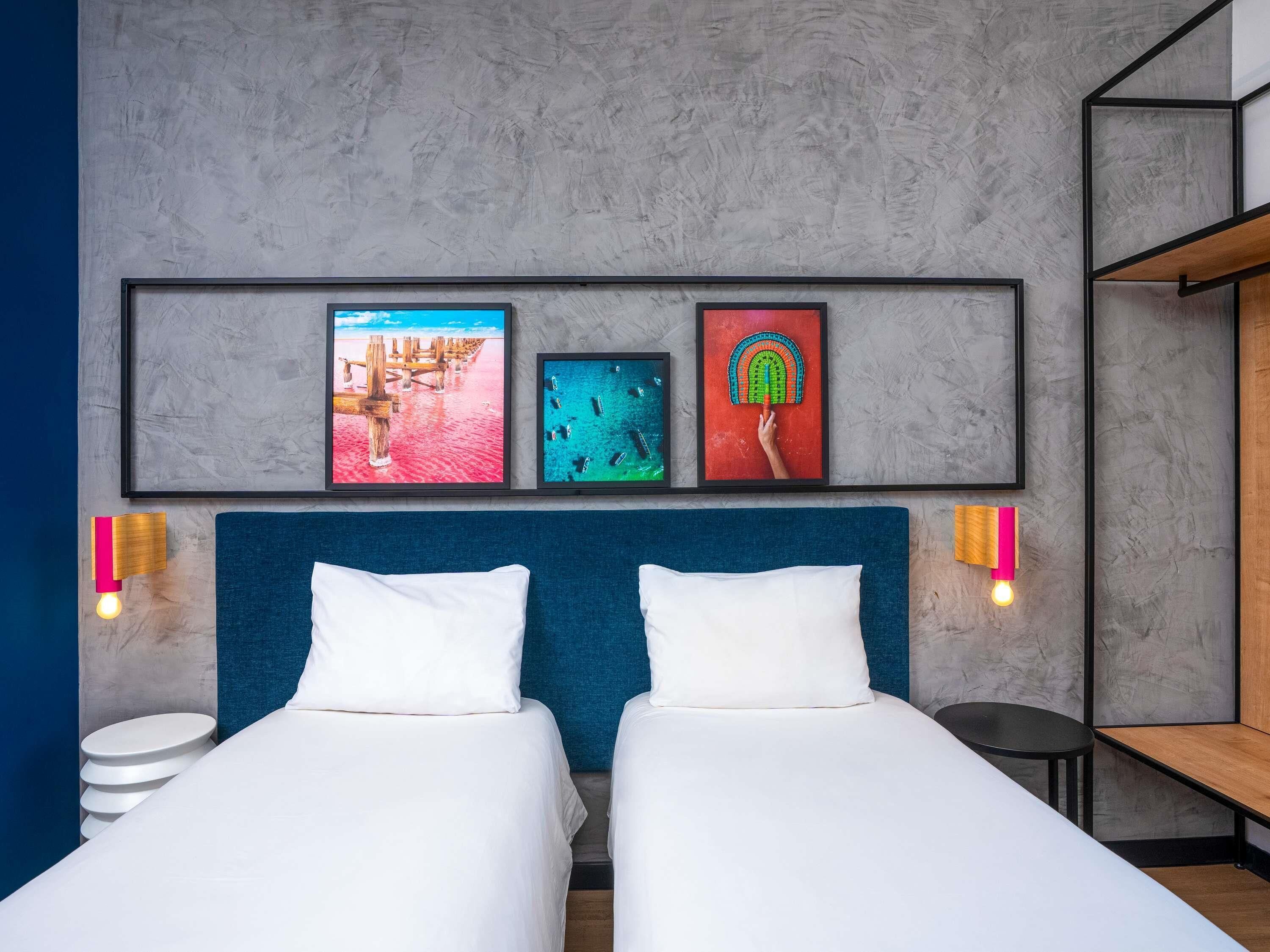 Habitación estándar, 2 camas individuales | Ropa de cama de alta calidad y caja de seguridad en la habitación 