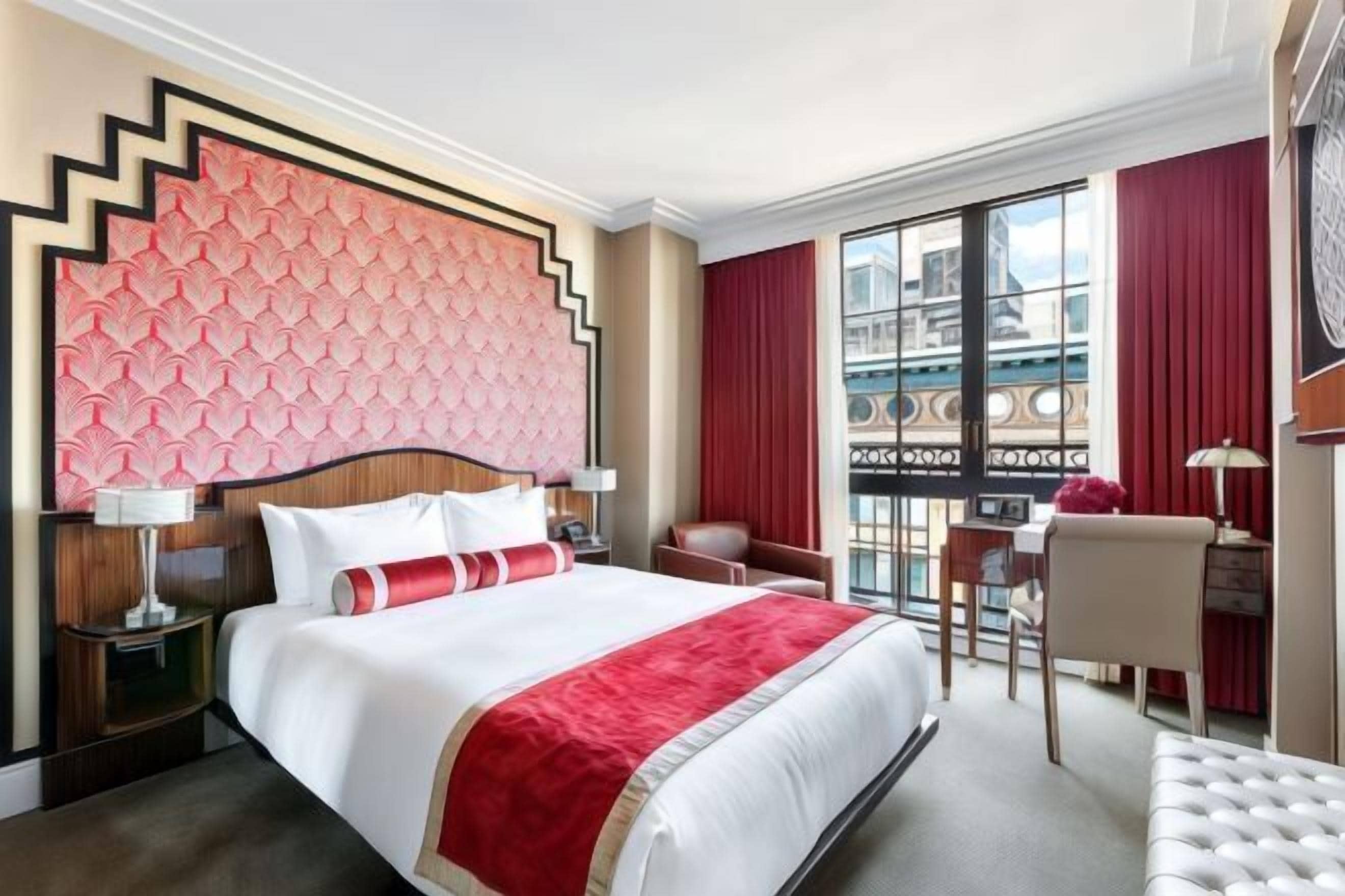 Premium bedding, minibar, in-room safe, desk