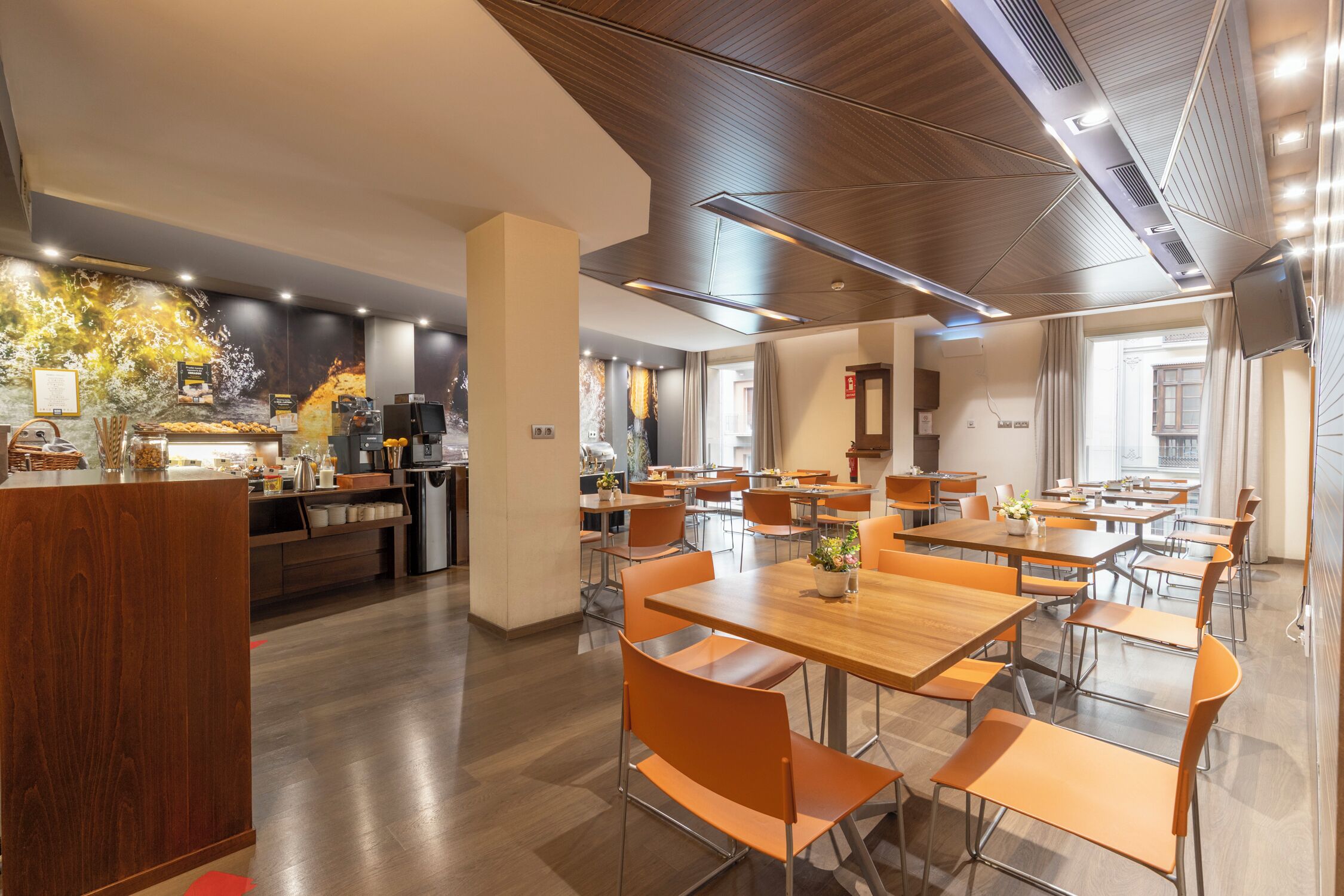 daily buffet breakfast (eur 12 per person)