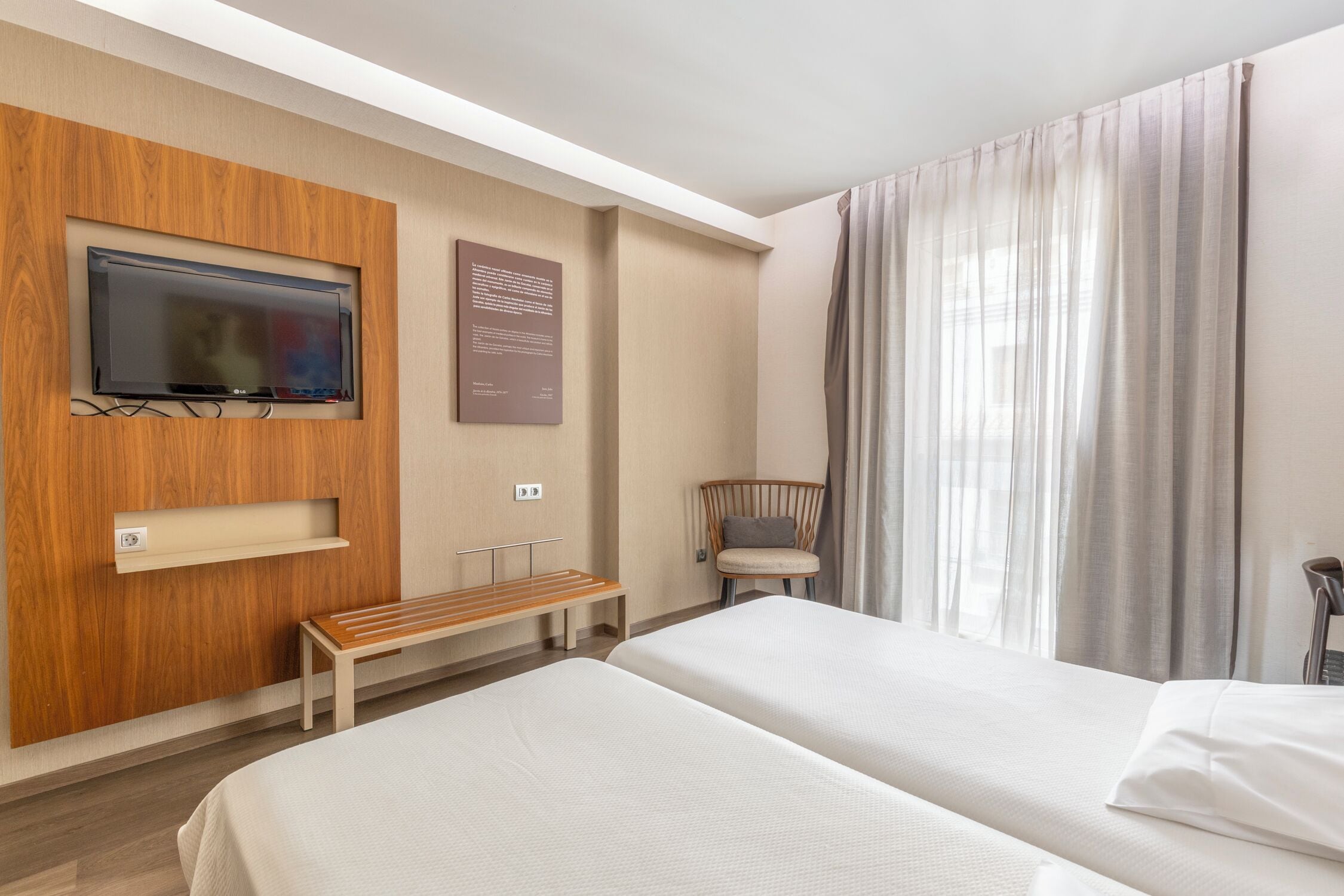 classic double or twin room | premium bedding, tempur-pedic beds, in-room safe, desk