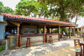 Frühstück, Mittagessen, internationale Küche, Blick auf den Strand
