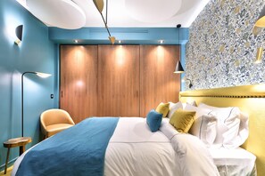 Literie de qualité supérieure, coffres-forts dans les chambres