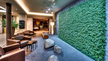 Sitteområde i lobbyen