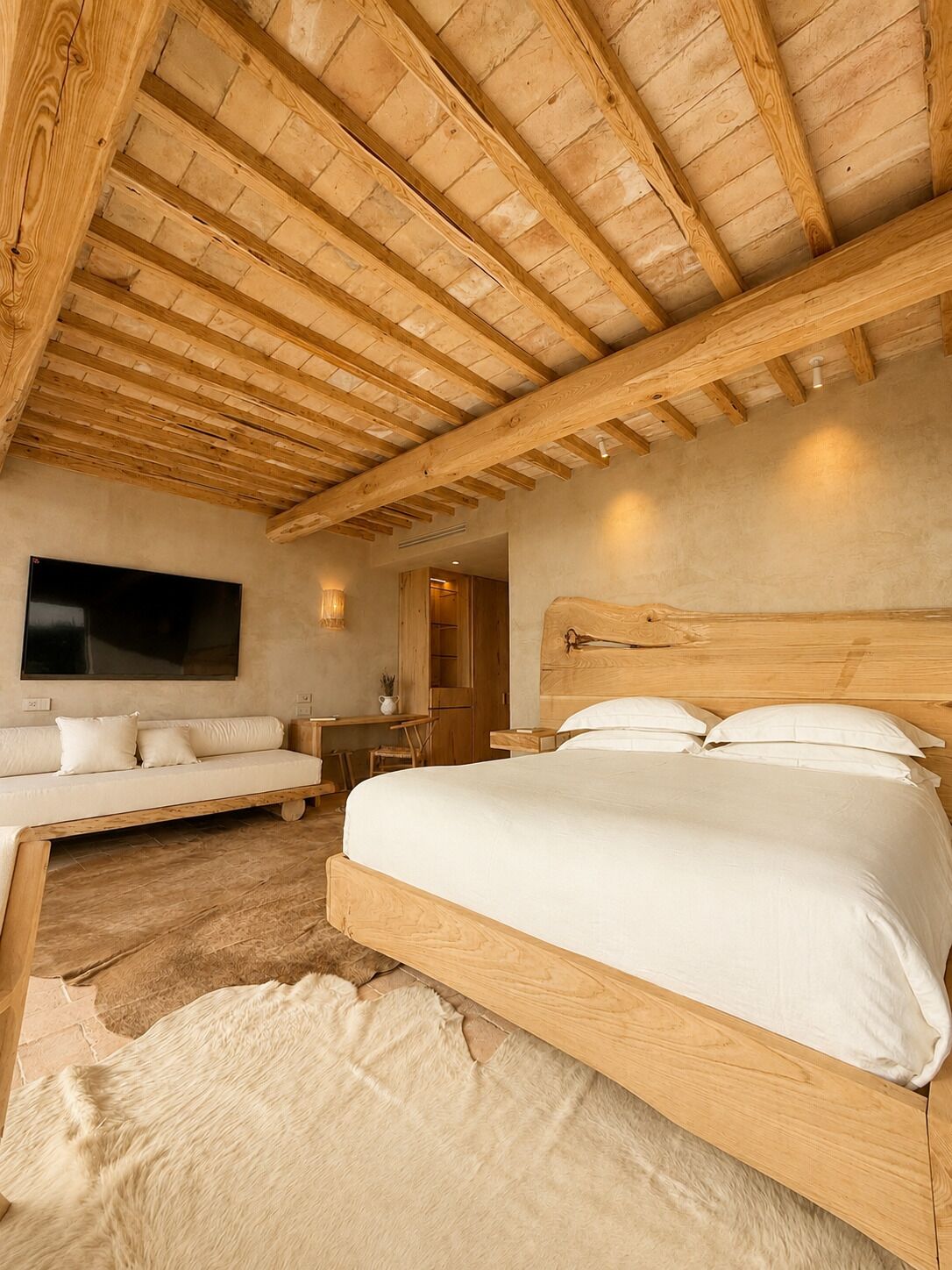 Phòng Suite có tầm nhìn toàn cảnh (Vineyard) | Nệm có lớp đệm bông, minibar, két bảo mật tại phòng 
