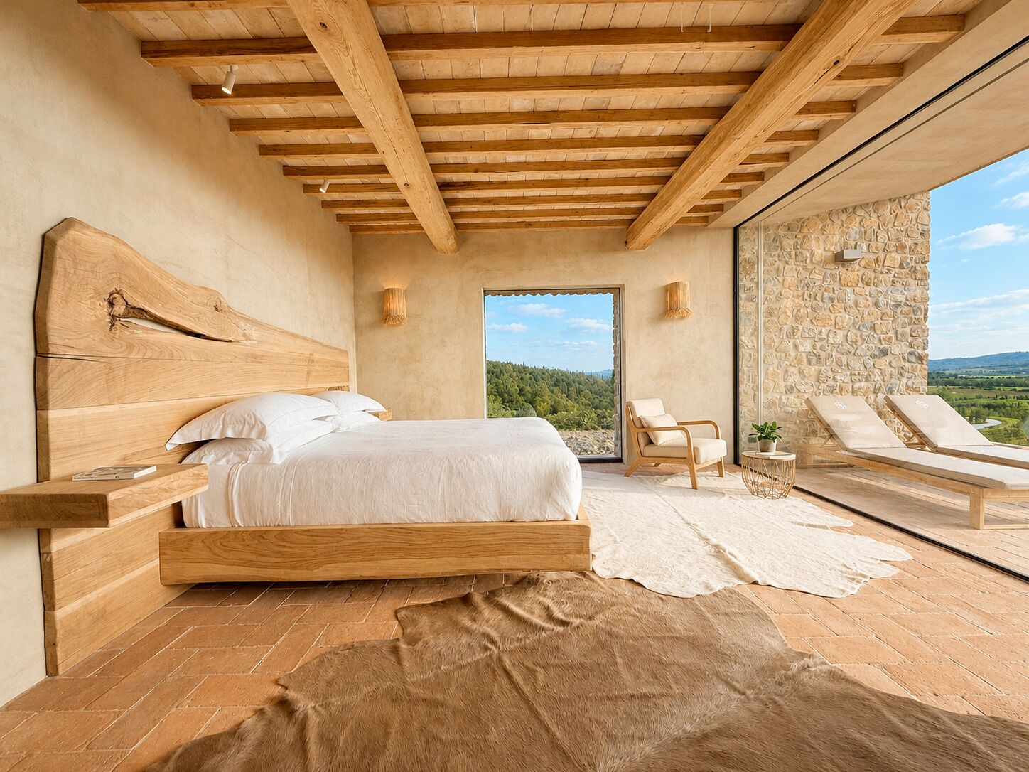 Phòng Suite có thiết kế đặc trưng (Vineyard) | Nệm có lớp đệm bông, minibar, két bảo mật tại phòng 