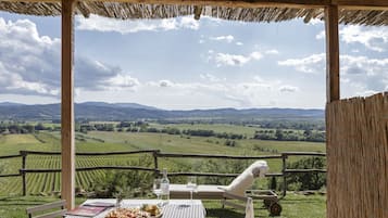 Chambre Double Deluxe, terrasse | Vue de la chambre
