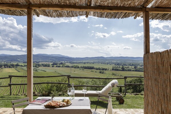 Deluxe Double Room, Terrace | View from room - Conti di San Bonifacio Wine Resort (Gavorrano)