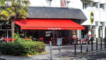 Voorkant van accommodatie