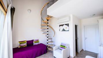 Suite Junior | Biancheria da letto di alta qualità, una cassaforte in camera