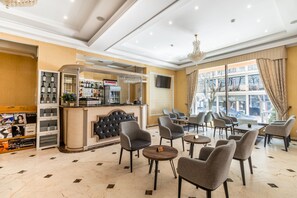 Sitteområde i lobbyen